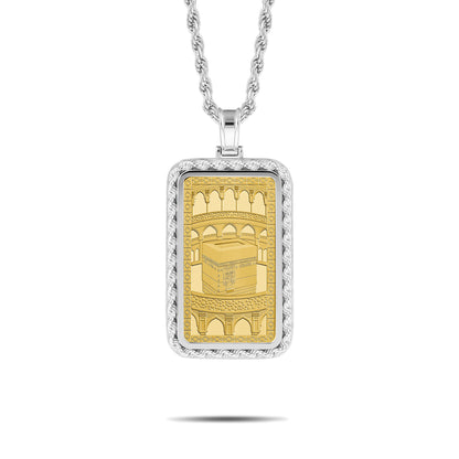 KAABA BULLION PENDANT SILVER