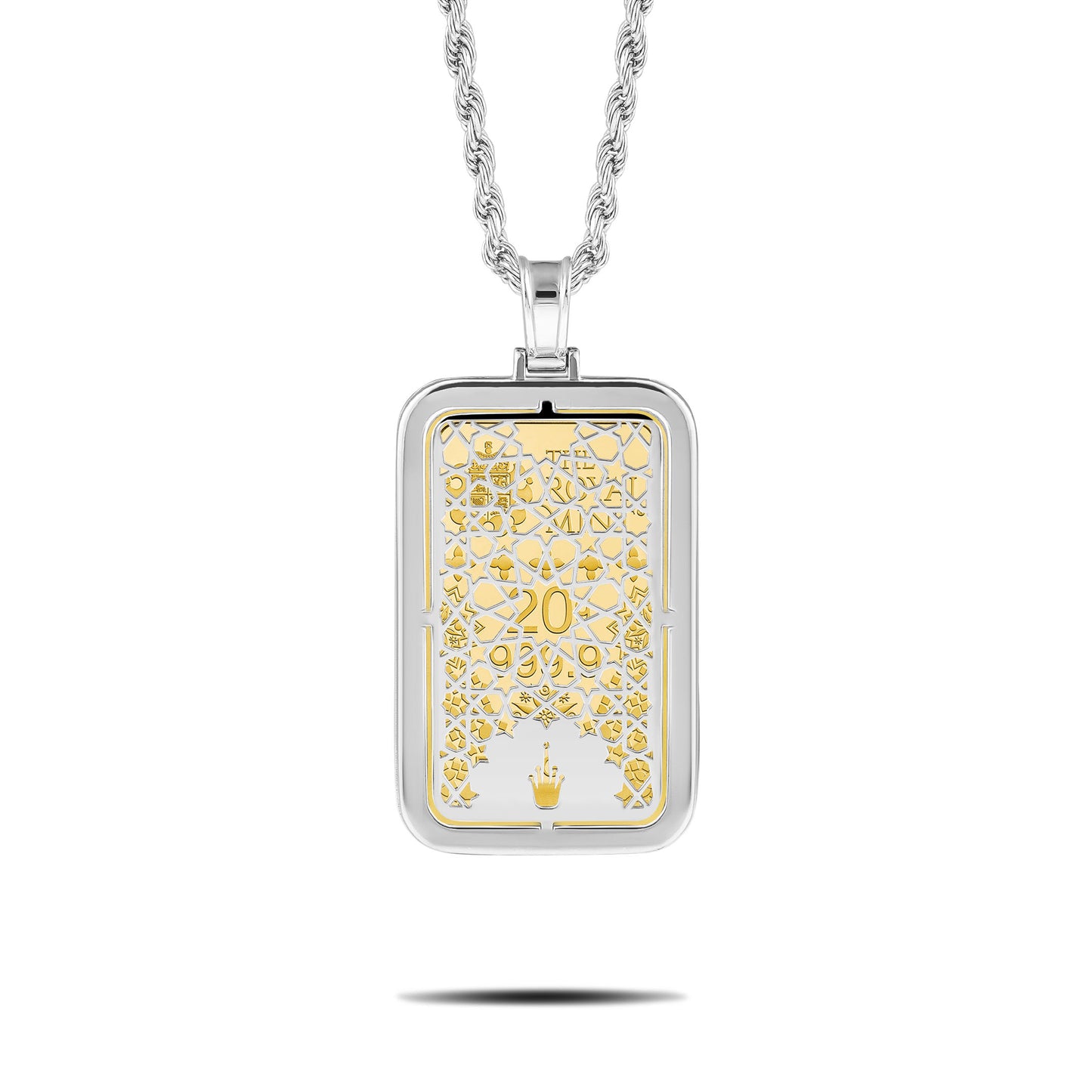 KAABA BULLION PENDANT SILVER