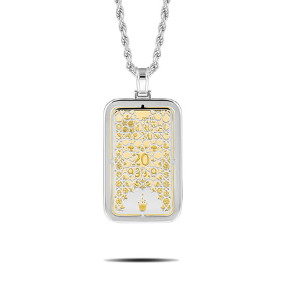 KAABA BULLION PENDANT SILVER